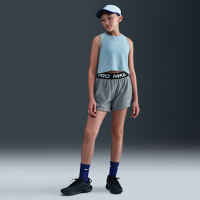 Nike Pro Fleece Big Kids' (Girls') Dri-FIT Shorts. Nike.com